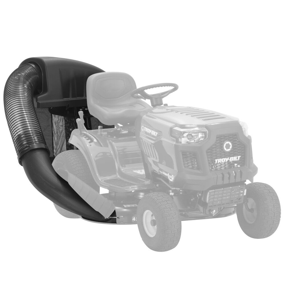 Troy bilt sales riding mower bagger